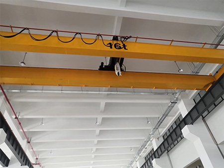 乐东黎族自治县LH型16T欧式电动葫芦双梁桥式起重机