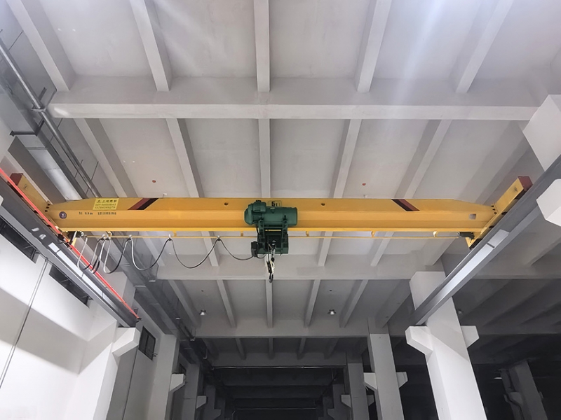 乌海LD电动单梁桥式起重机-配套低净空电动葫芦